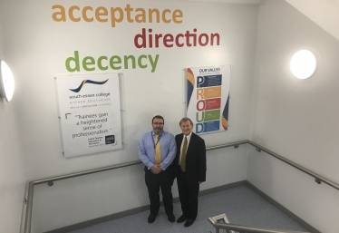 Visit to South Essex College